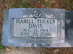 Isabell <I>Tucker</I> Davis 