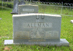 Mary Ann “Annie” <I>Perdue</I> Allman 