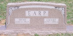 Irene Harriet <I>Wilkerson</I> Earp 