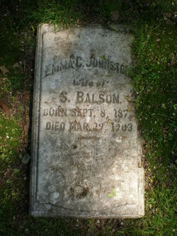 Emma C. <I>Johnston</I> Balson 