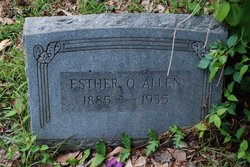 Esther O. <I>Parker</I> Allen 