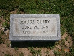 Maude Mae <I>Sherwood</I> Curry 