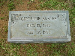 Gertrude <I>Lill</I> Baxter 