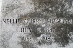 Nellie Curry <I>Mitcham</I> Cunningham 