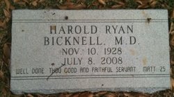 Dr Harold Ryan Bicknell 