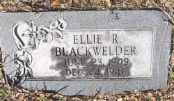 Ellie Ree <I>Butler</I> Blackwelder 