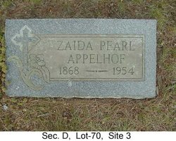 Zaida Pearl <I>Irland</I> Appelhof 