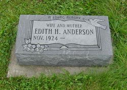 Edith Madalene <I>Hartley</I> Anderson 