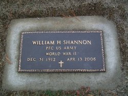 William H “Henry” Shannon 