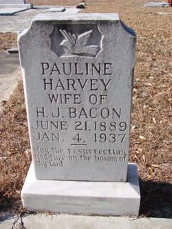Pauline <I>Harvey</I> Bacon 