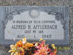 Technician Fifth Grade Alfred Herman Paulus Afflerbach 