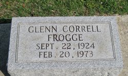 Glenn Correll Frogge 