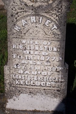 Harriet <I>Kellogg</I> Johnston 