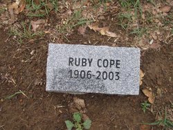 Ruby Mae <I>Grahame</I> Cope 