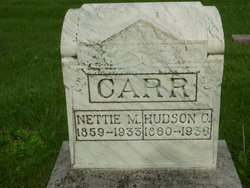 Nettie M. <I>Harlan</I> Carr 