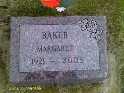 Margaret <I>Klumper</I> Baker 