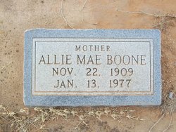 Allie Mae Boone 