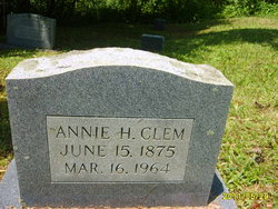 Annie <I>Howard</I> Clem 