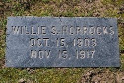 William Stahley “Willie” Horrocks 