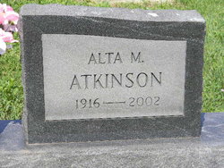 Alta M. <I>Wollard</I> Atkinson 