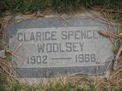 Clarice Elizabeth <I>Spencer</I> Woolsey 