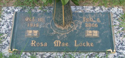 Rosa Mae <I>Huckabay</I> Locke 