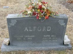 Katie Bell <I>Woodlief</I> Alford 