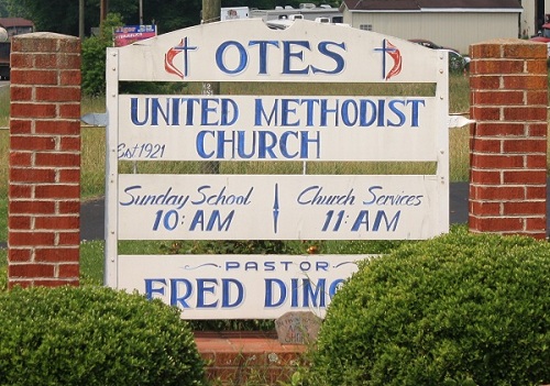 Otes United Methodist Church Cemetery