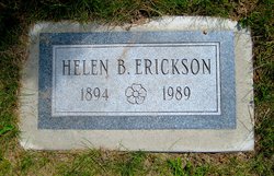 Helen <I>Butler</I> Erickson 