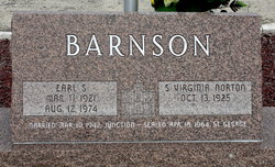 Earl S Barnson 