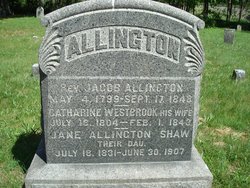 Catherine E <I>Westbrook</I> Allington 