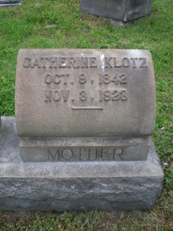 Catherine Ann <I>Sloyer</I> Klotz 