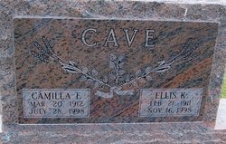 Camilla Frances <I>Luther</I> Cave 