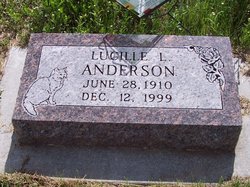 Lucille L <I>Cox</I> Anderson 