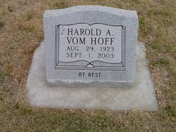 Harold A Vom Hoff 