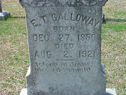 Elisha Tilford Galloway 