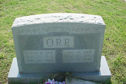 Oscar McMillan Orr 