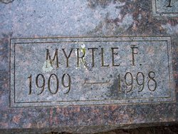 Myrtle F. <I>Hale</I> Adams 