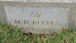 Moses Mack Reeves 