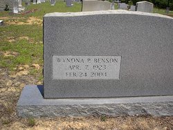 Wynona Blackie <I>Parrish</I> Benson 