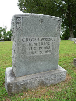 Grace L <I>Lawrence</I> Henderson 