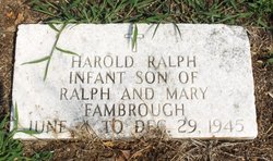 Harold Ralph Fambrough 