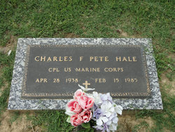 Corp Charles F “Pete” Hale 