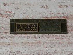 Alice Clementina <I>Hondeville</I> Carlisle 