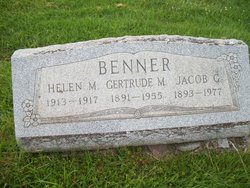 Gertrude M. <I>Moyer</I> Benner 