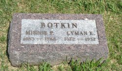 Minnie P <I>Bullock</I> Botkin 