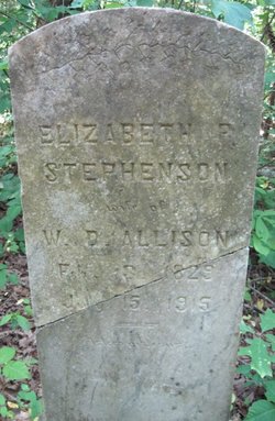 Elizabeth P. <I>Stephenson</I> Allison 