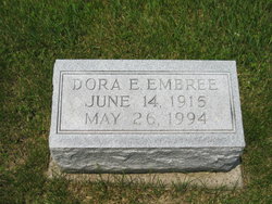 Dora E <I>McGee</I> Embree 