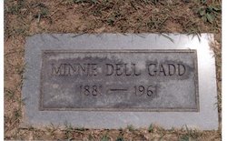 Minnie Dell <I>Peters</I> Gadd 