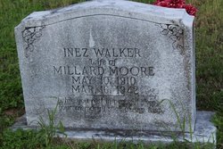 Mrs Inez <I>Walker</I> Moore 